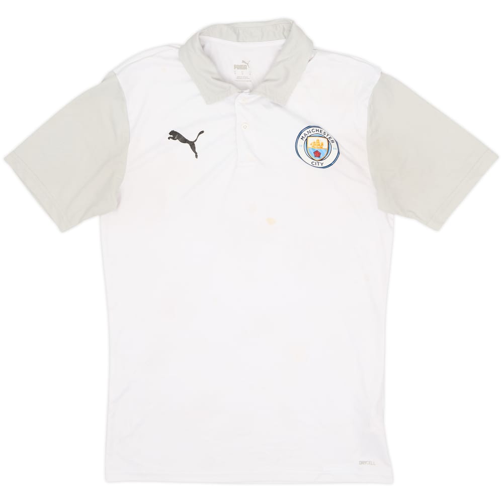 2020-21 Manchester City Puma Polo Shirt - 4/10 - (M)