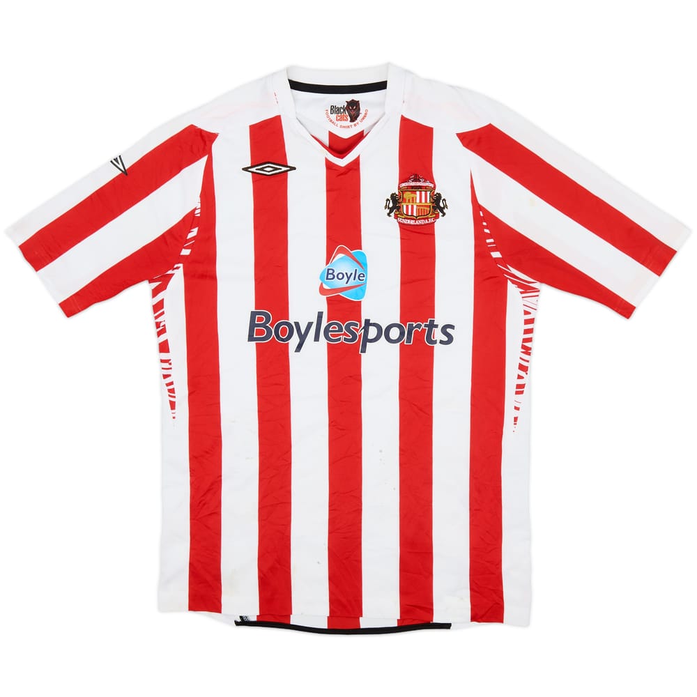 2007-08 Sunderland Home Shirt - 5/10 - (L.Boys)