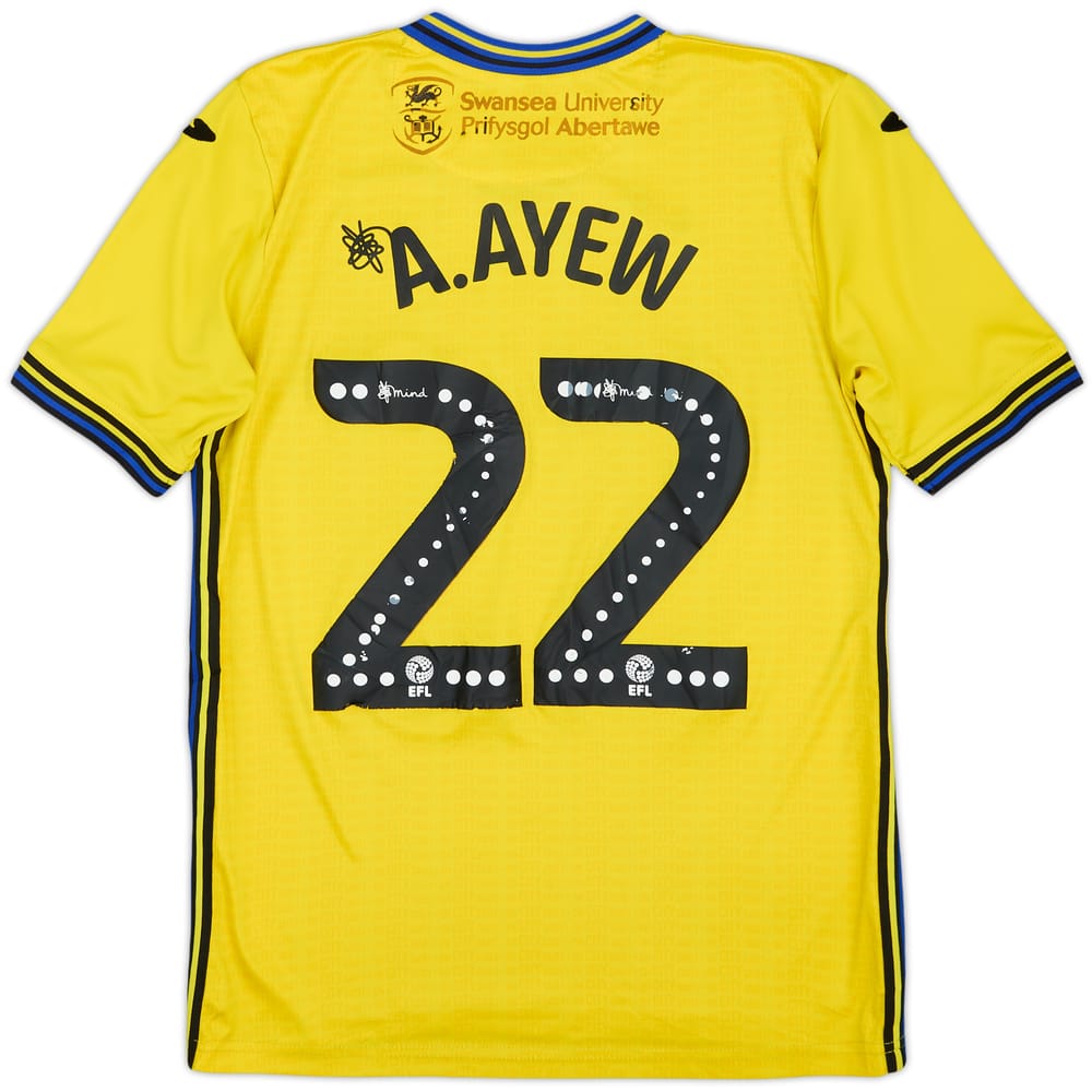 2019-20 Swansea Third Shirt A.Ayew #22 - 6/10 - (S)