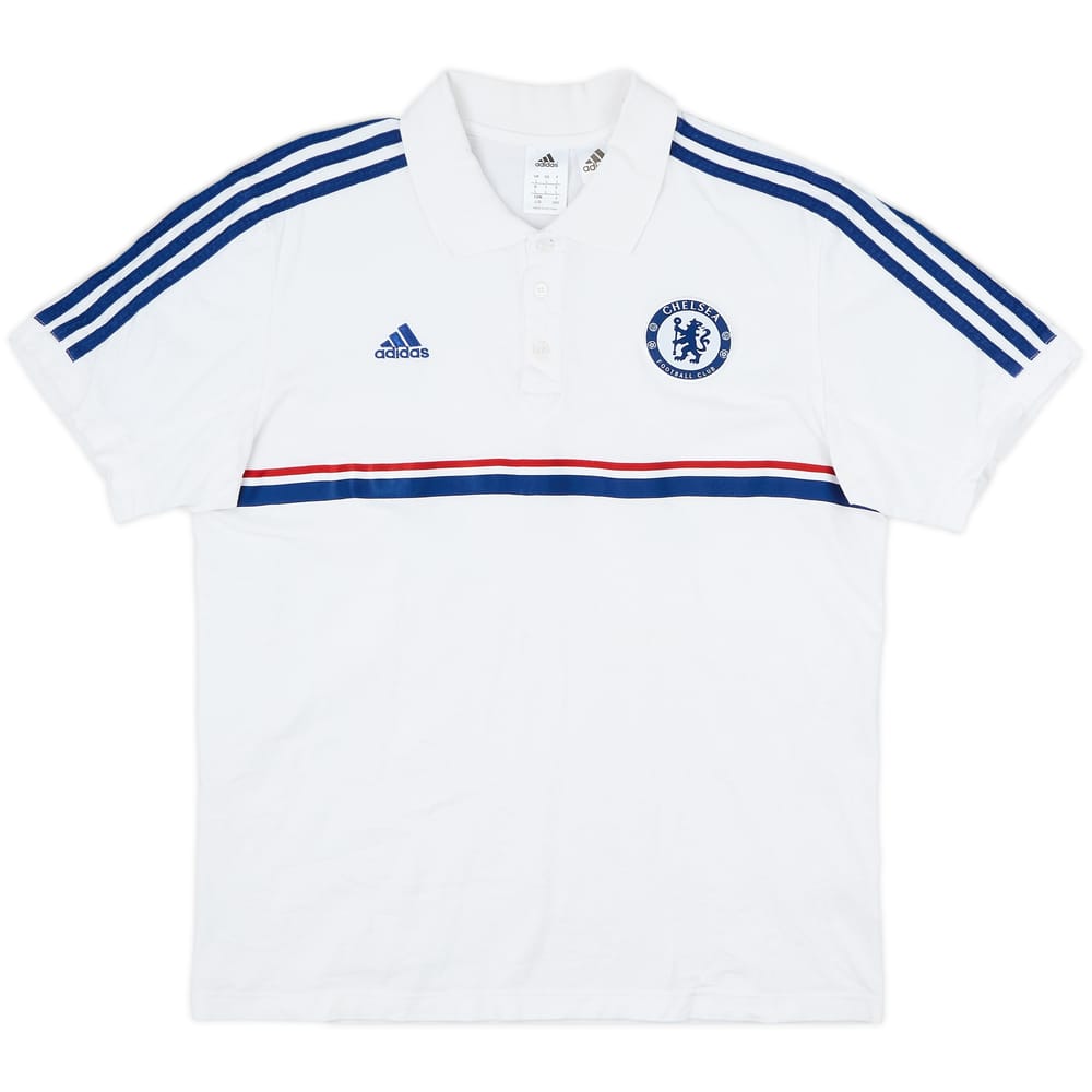 2013-14 Chelsea adidas Polo Shirt - 8/10 - (L)