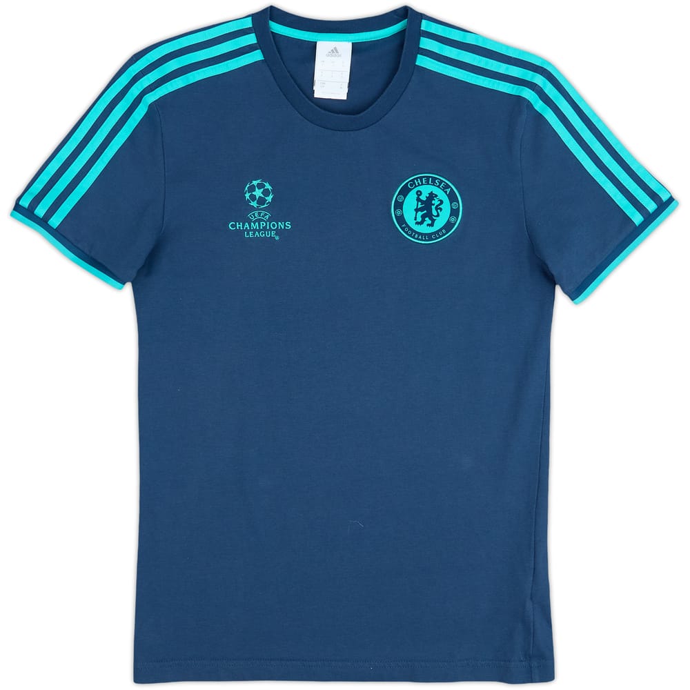 2015-16 Chelsea adidas Cotton Tee - 8/10 - (S)