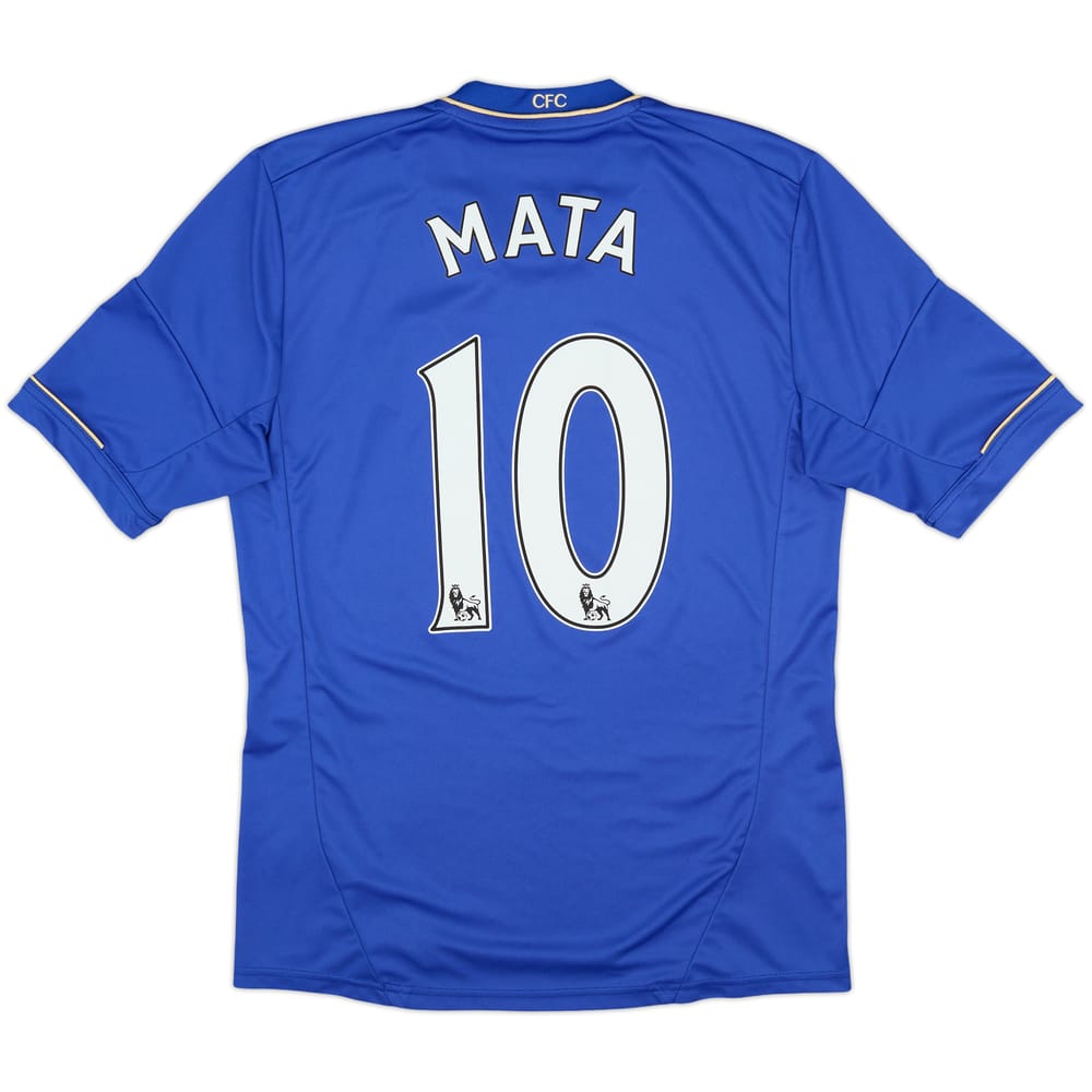 2012-13 Chelsea Home Shirt Mata #10 - 9/10 - (S)