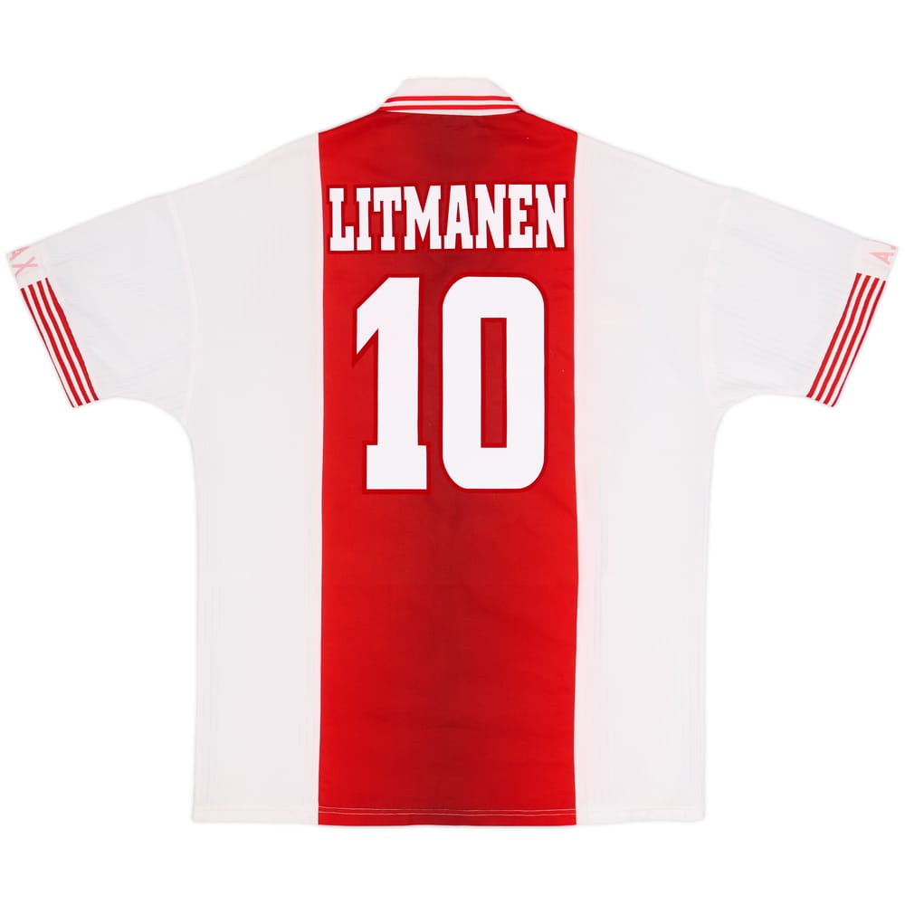 1997-98 Ajax Home Shirt Litmanen #10 - 8/10 - (L)