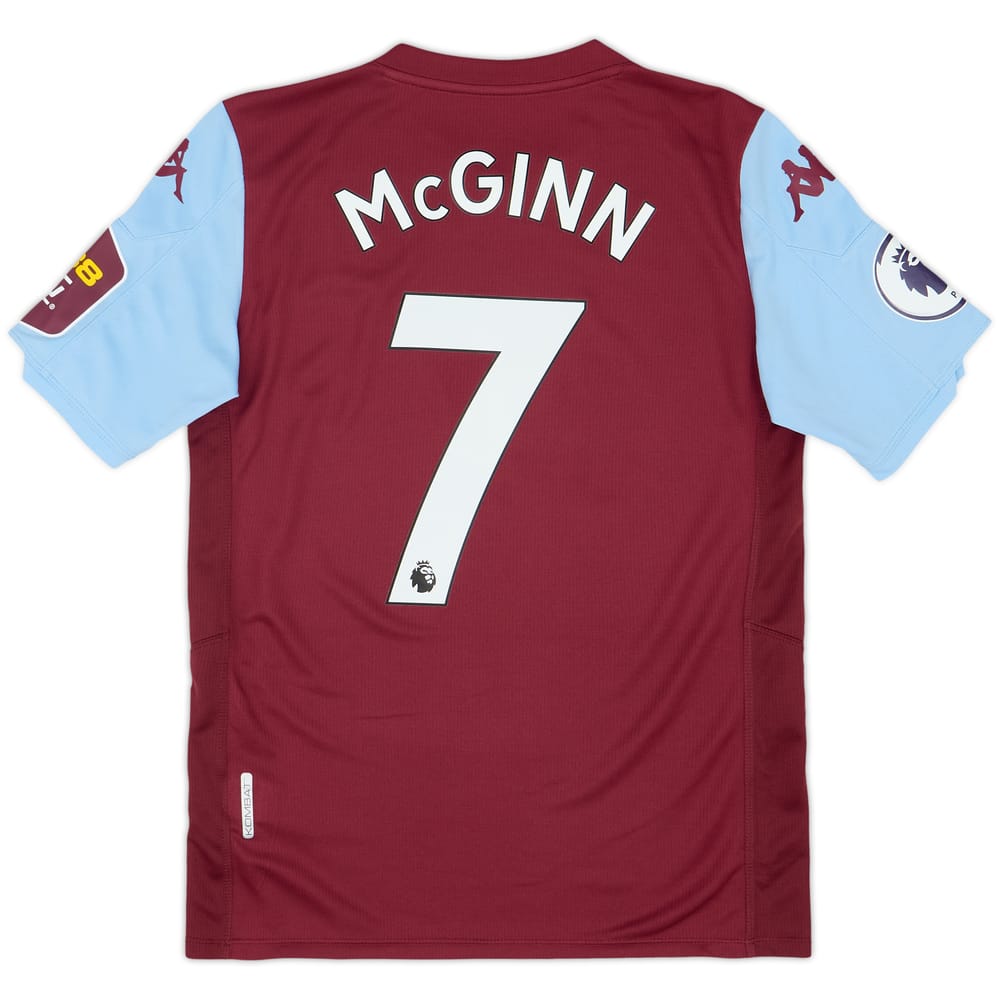 2019-20 Aston Villa Home Shirt McGinn #7 - 9/10 - (M)