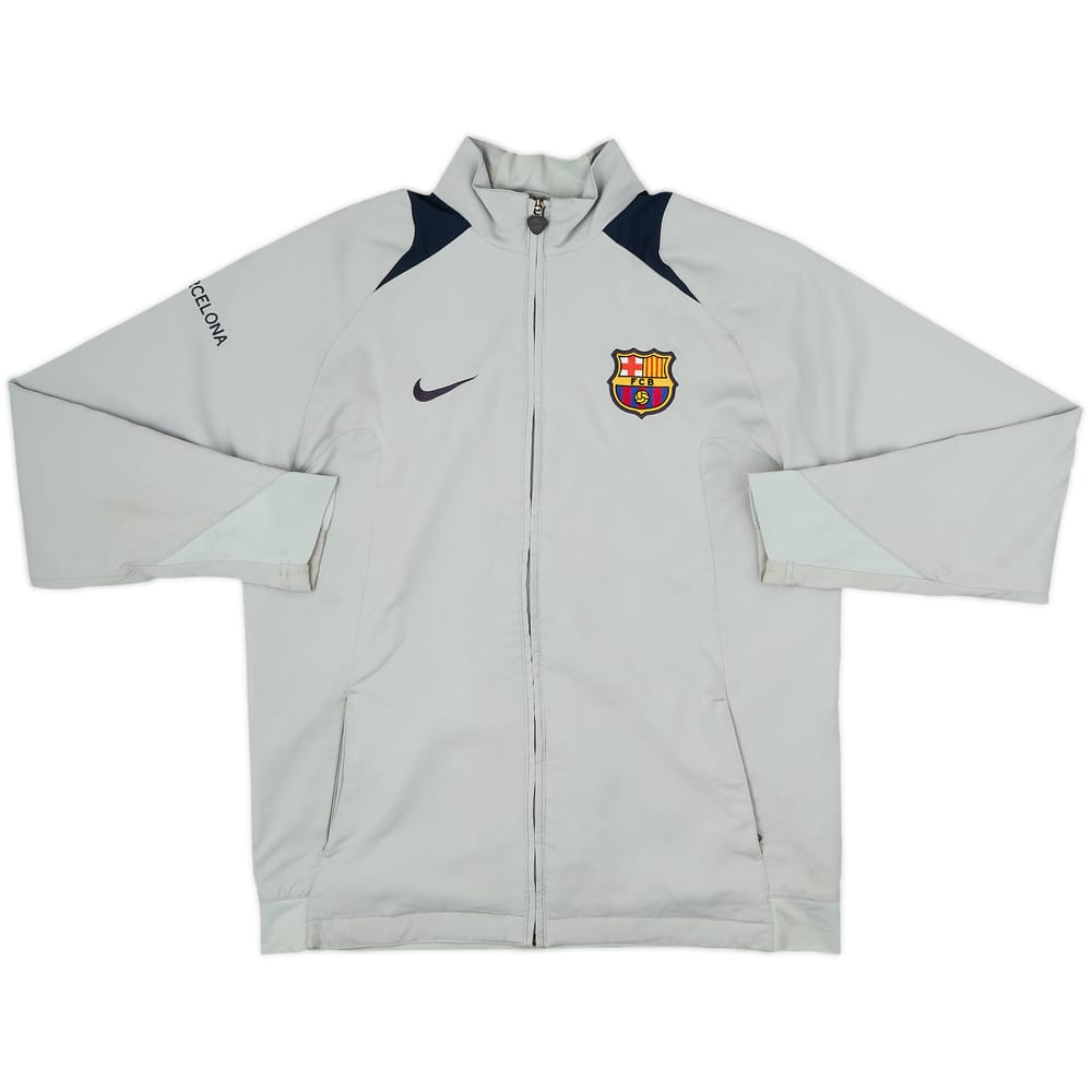 2005-06 Barcelona Nike Track Jacket - 8/10 - (XL.Boys)