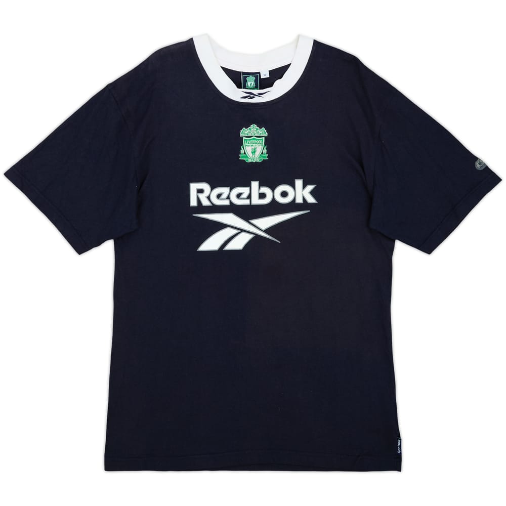 1999-00 Liverpool Reebok Cotton Tee - 8/10 - (XL)
