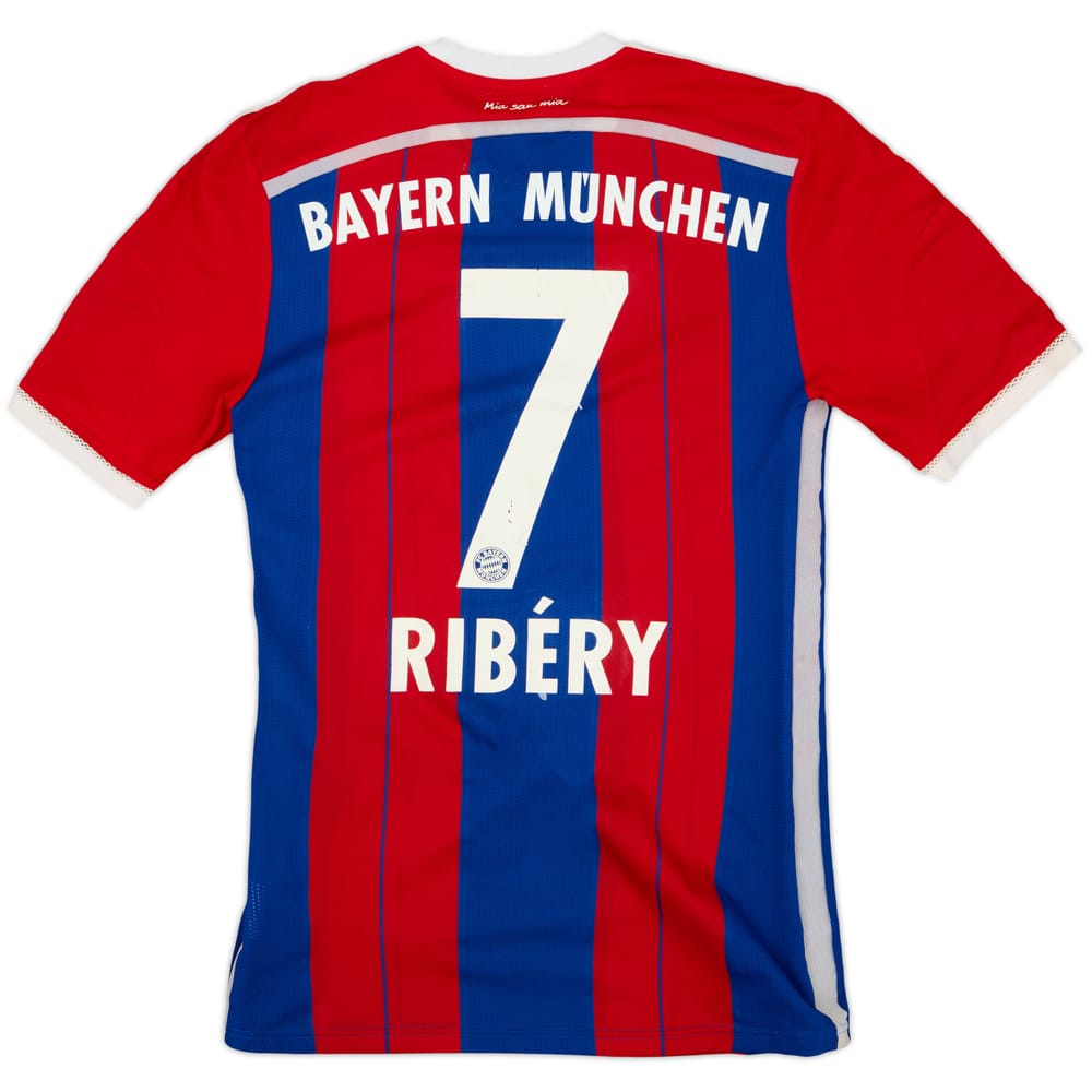 2014-15 Bayern Munich Authentic Home Shirt Ribery #7 - 6/10 - (S)