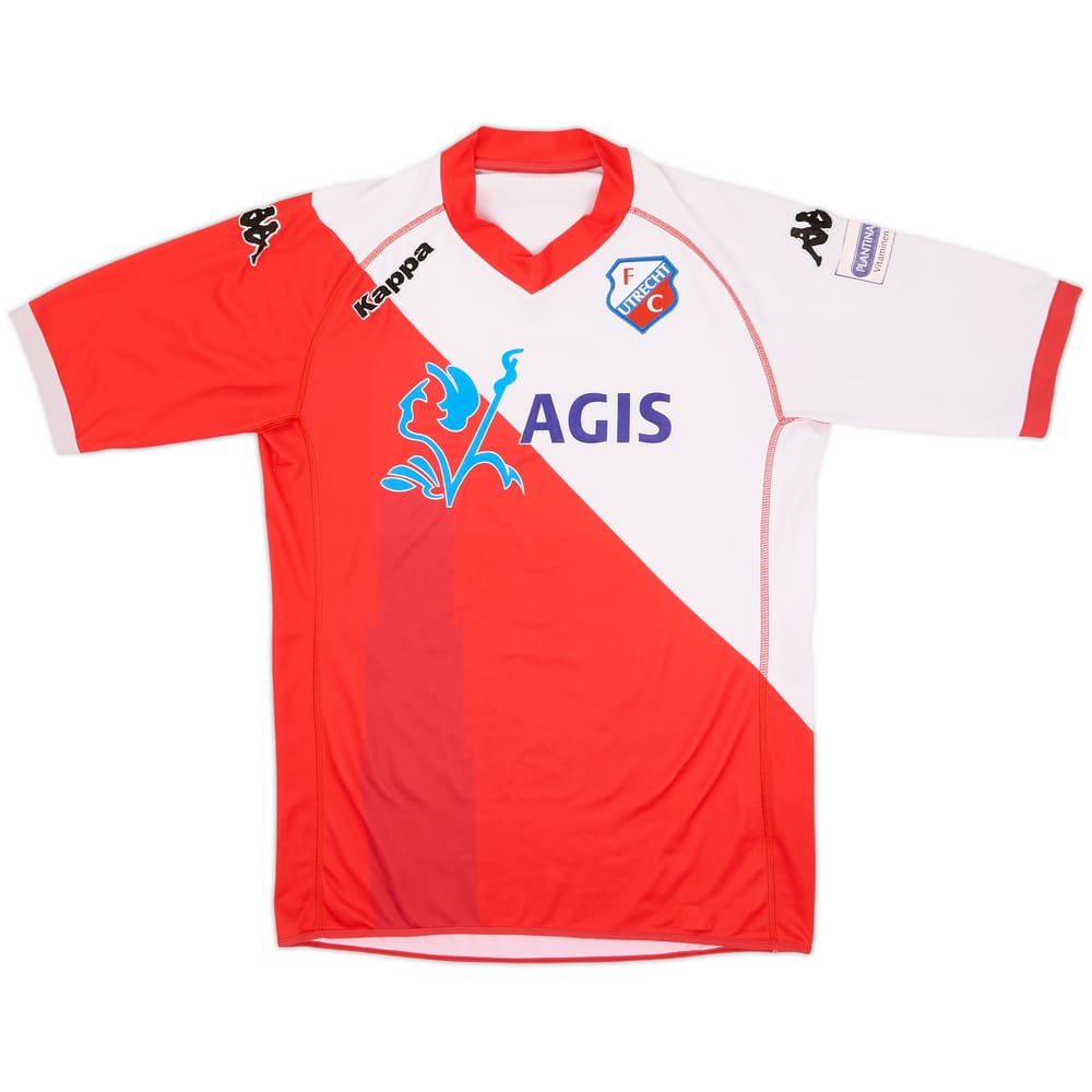 2010-11 Utrecht Youth Match Issue Home Shirt #17