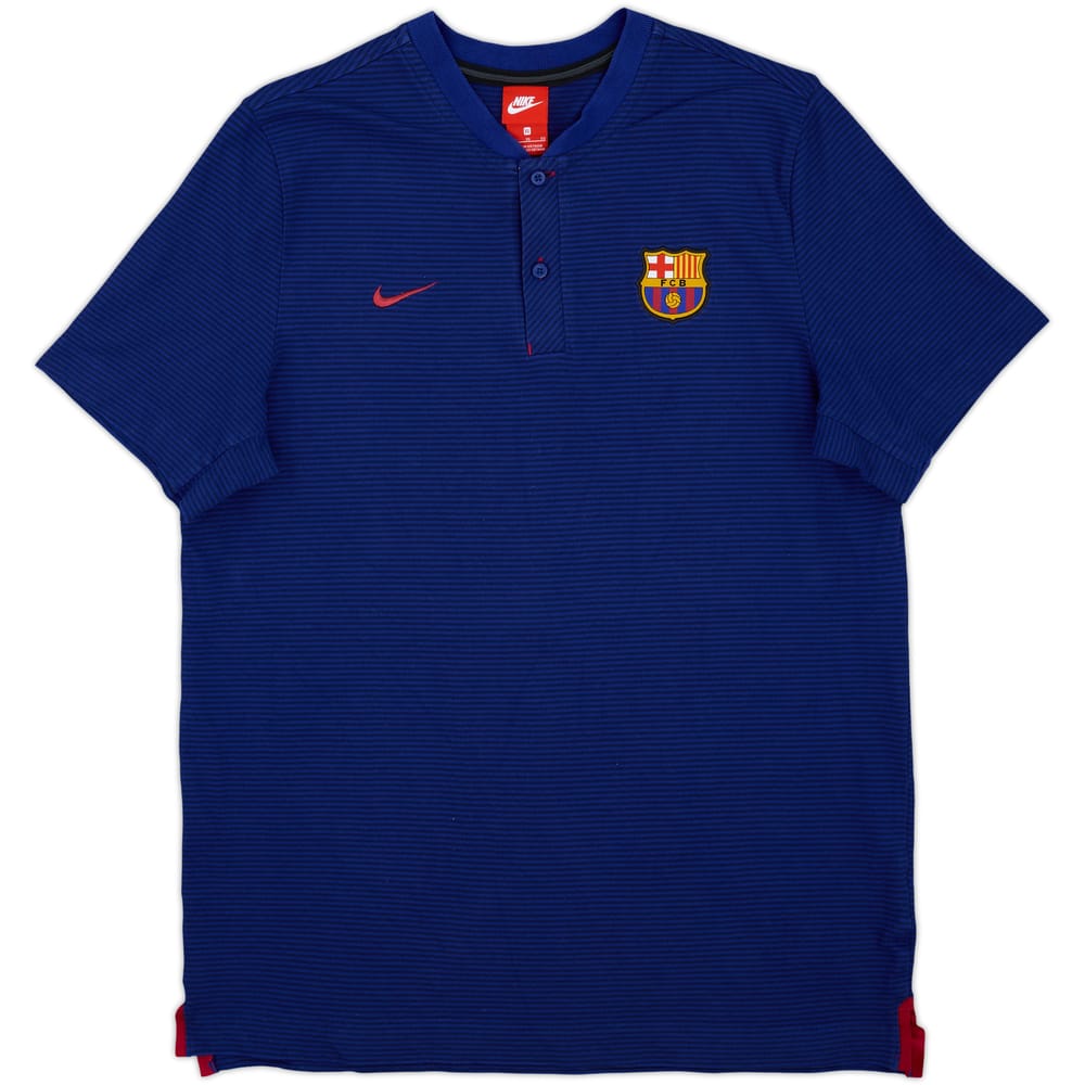 2017-18 Barcelona Nike Polo Shirt - 8/10 - (XL)