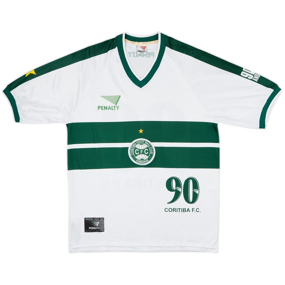 1999 Coritiba '90th Anniversary' Home Shirt #90 - 6/10 - (M)