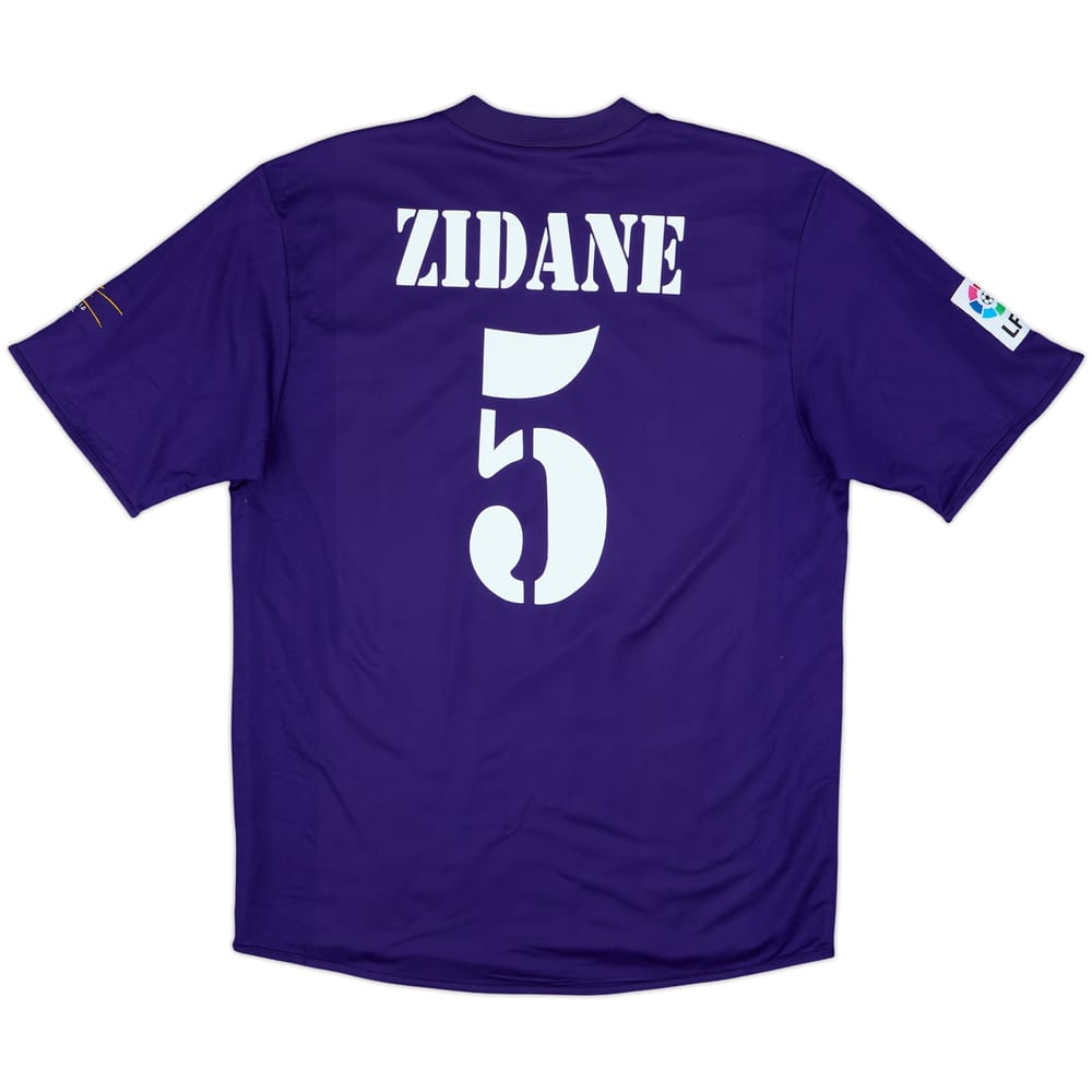 2002-03 Real Madrid Centenary Third Shirt Zidane #5 - 9/10 - (L)