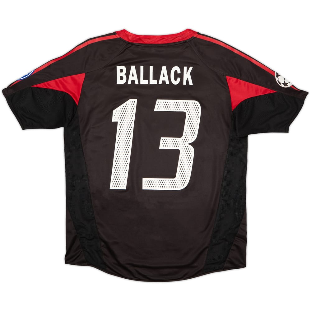 Camiseta de la tercera equipación del Bayern Munich 2004-05 Ballack #13 - 8/10 - (Niños XL)