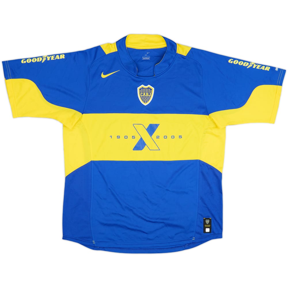 2005 Boca Juniors Home Shirt - 8/10 - (L)