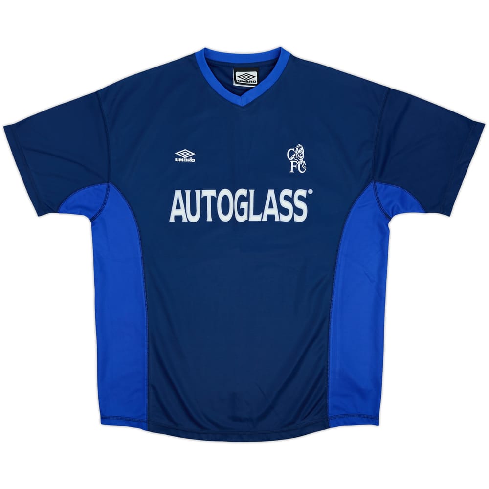 2000-01 Chelsea Umbro Training Shirt - 9/10 - (XL)