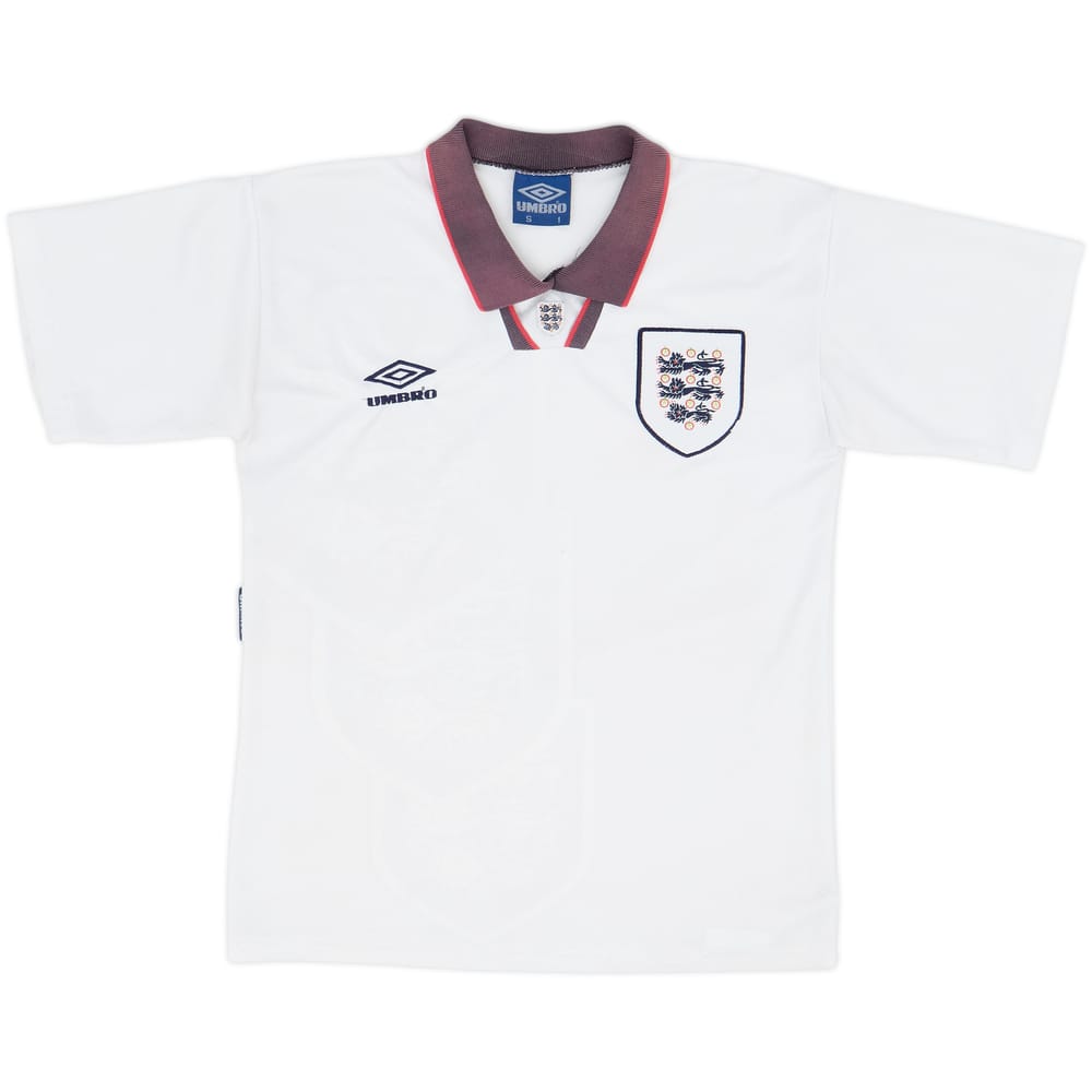 1993-95 England Home Shirt - 3/10 - (S)