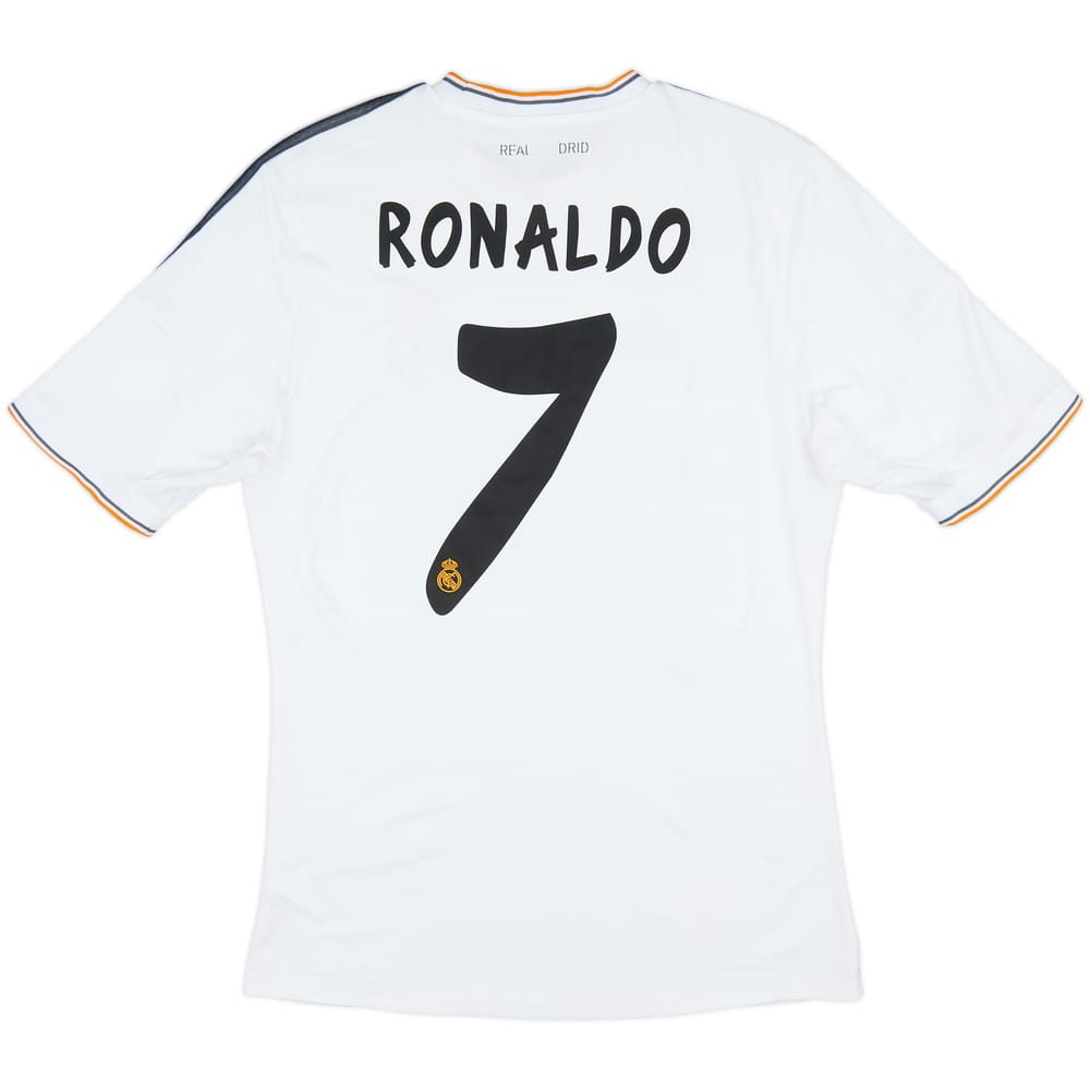 2013-14 Real Madrid Home Shirt Ronaldo #7 - 6/10 - (M)
