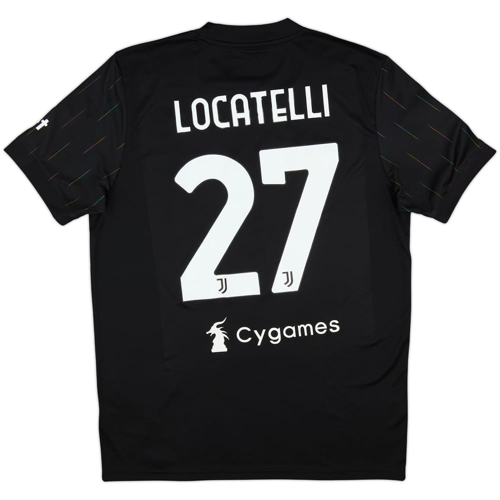 2021-22 Juventus Away Shirt Locatelli #27 - 8/10 - (L)