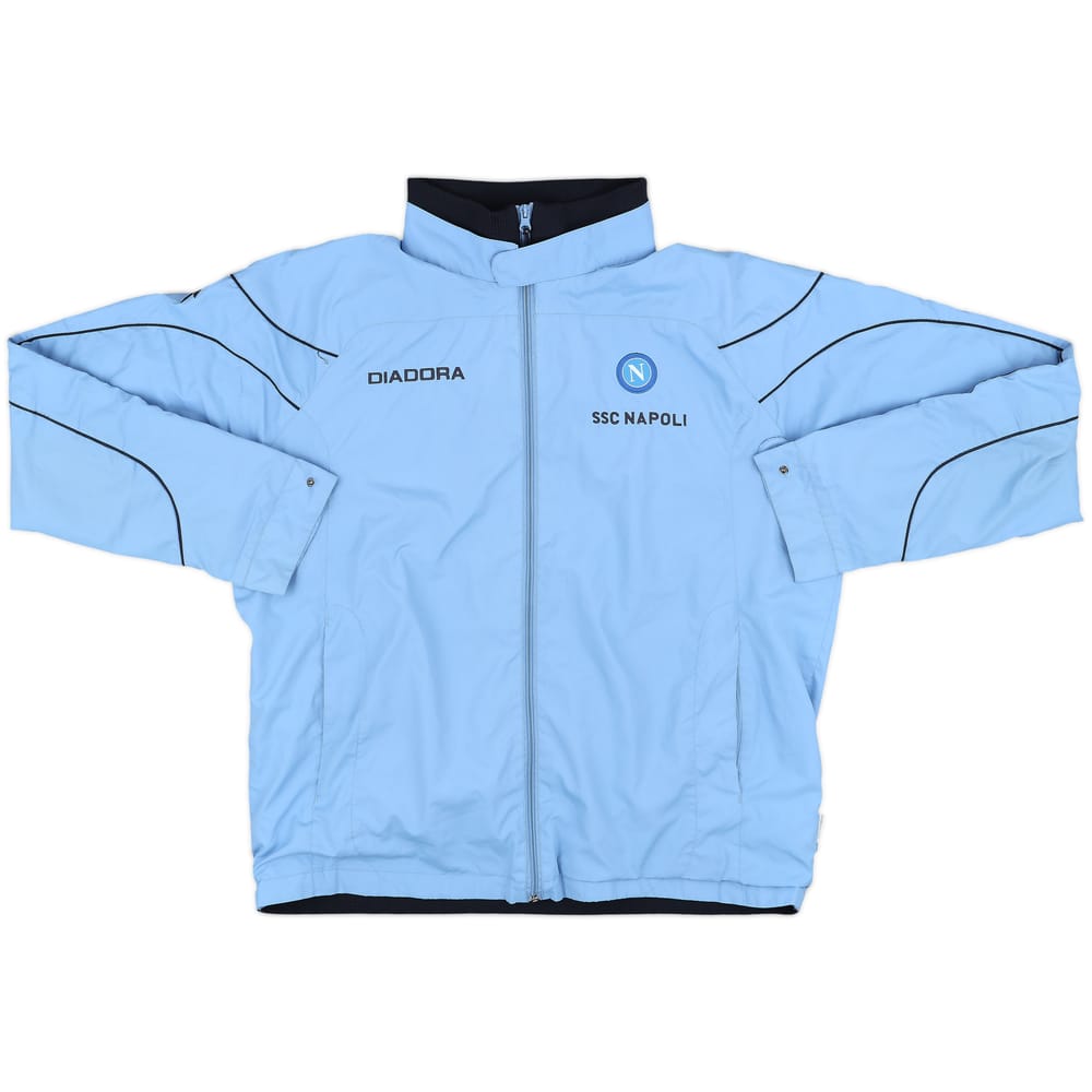 2007-08 Napoli Diadora Track Jacket - 8/10 - (XL)