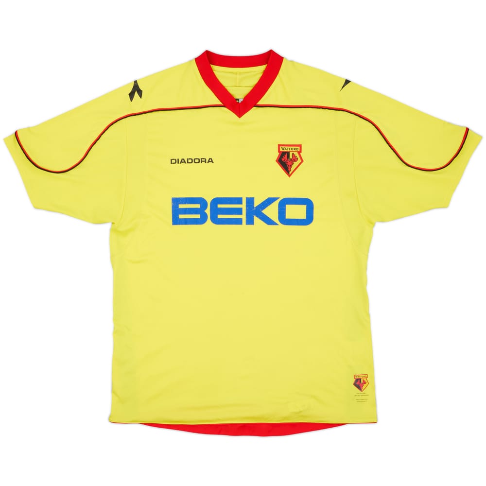 2008-09 Watford Home Shirt - 5/10 - (XL)