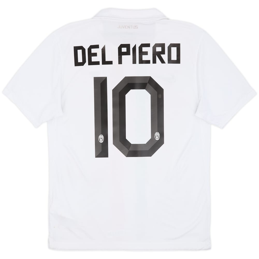 2010-12 Juventus Away Shirt Del Piero #10 - 7/10 - (M)