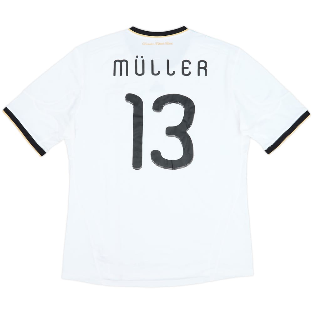 2010-11 Germany Home Shirt Muller #13 - 6/10 - (XXL)