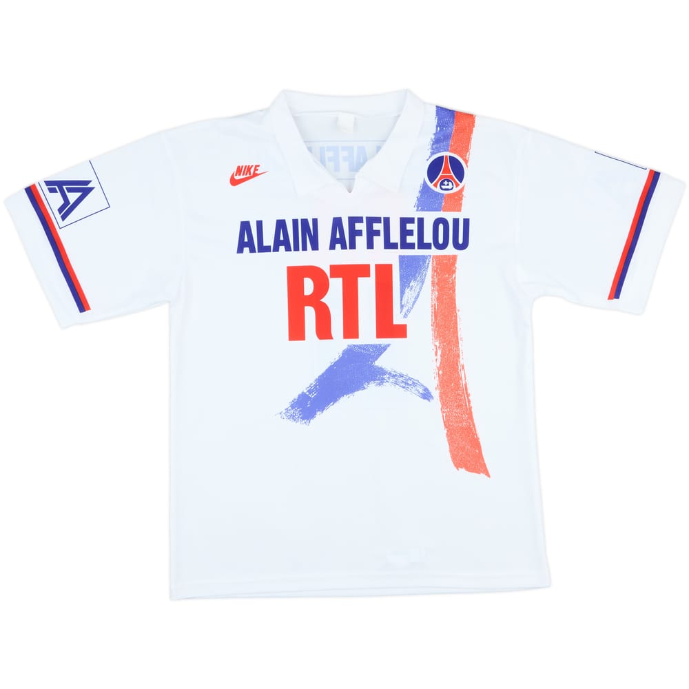 1990-91 Paris Saint-Germain Home Shirt #11 - 9/10 - (M)
