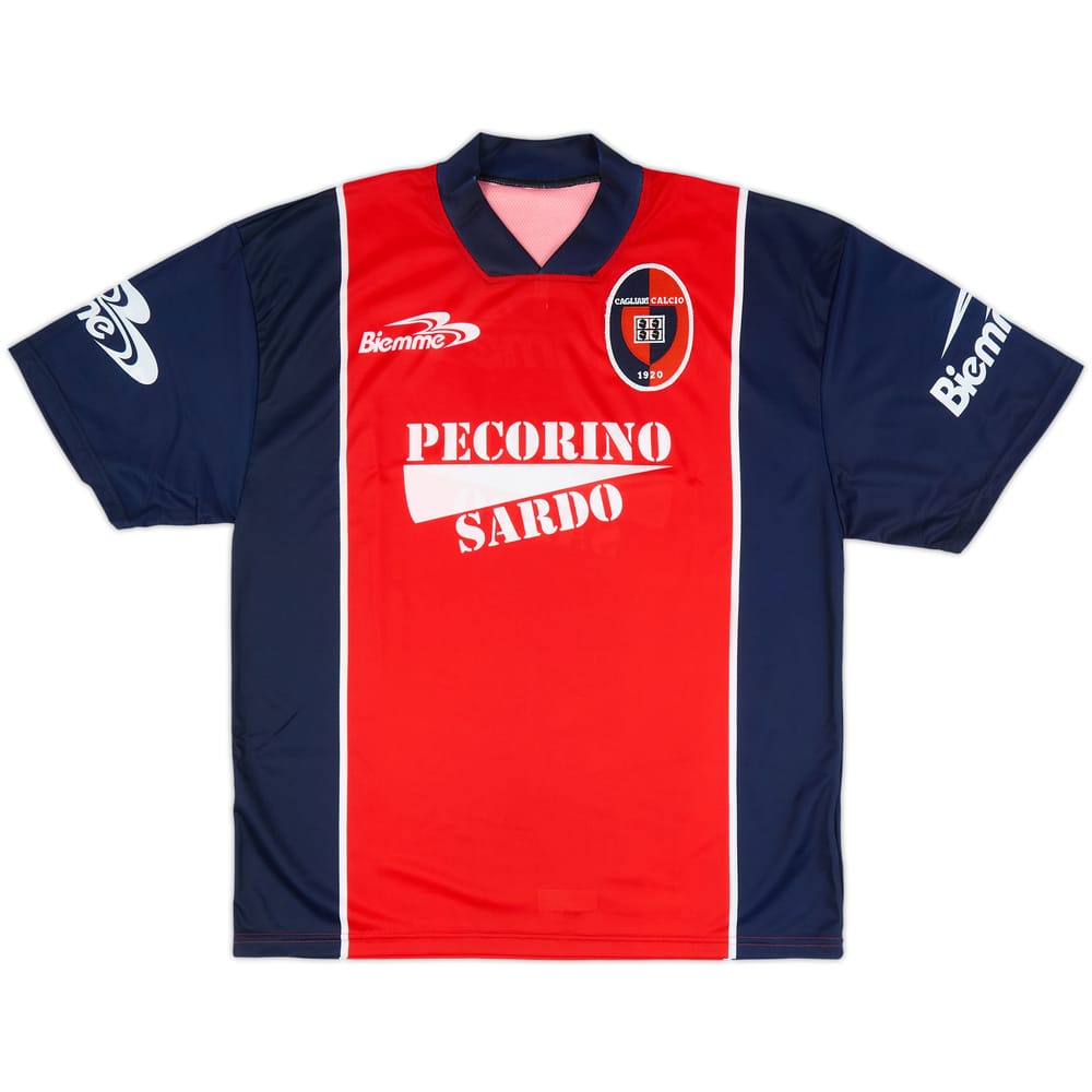 1999-00 Cagliari Biemme Training Shirt - 9/10 - (M)