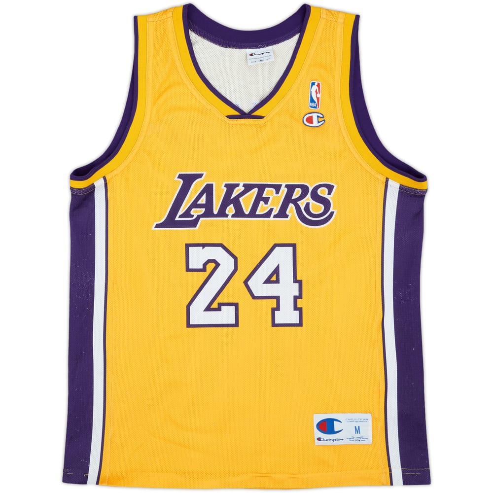 2006-10 LA Lakers Bryant #24 Champion Home Jersey - 5/10 - (M)