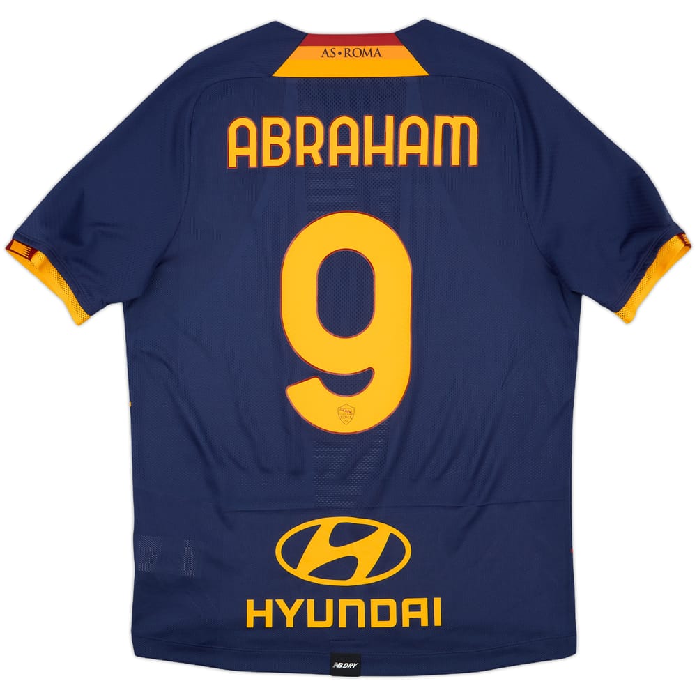 2021-22 Roma Fourth Shirt Abraham #9 - 9/10 - (M)