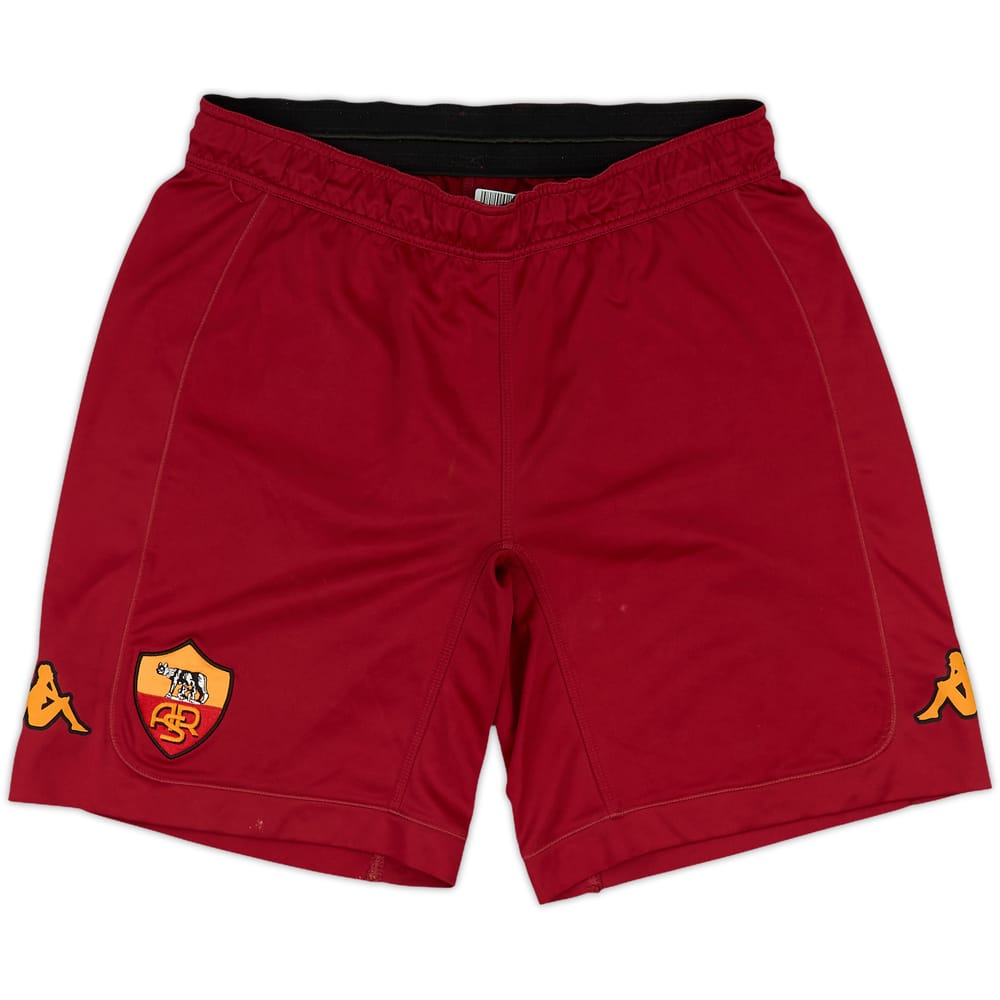 2010-11 Roma Alternate Home Shorts - 8/10 - (XL)