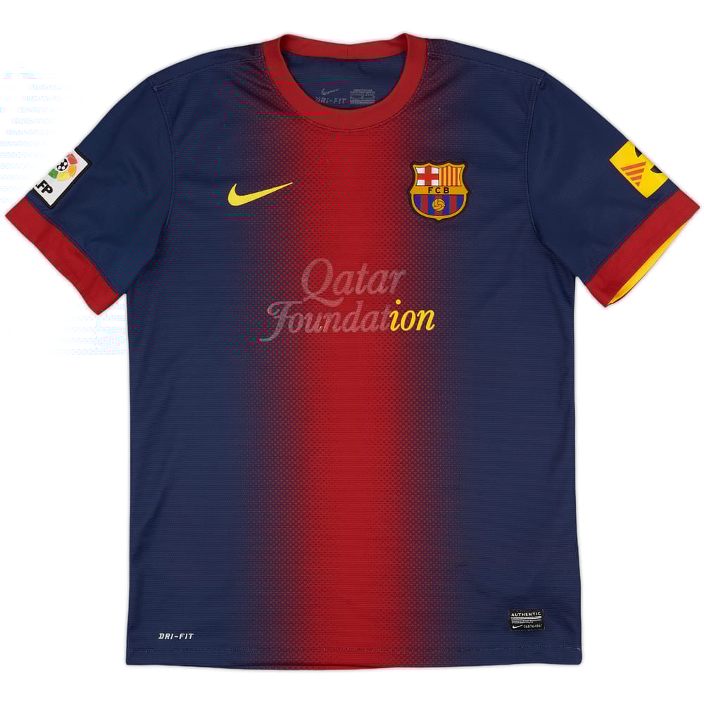 2012-13 Barcelona Home Shirt - 3/10 - (M)
