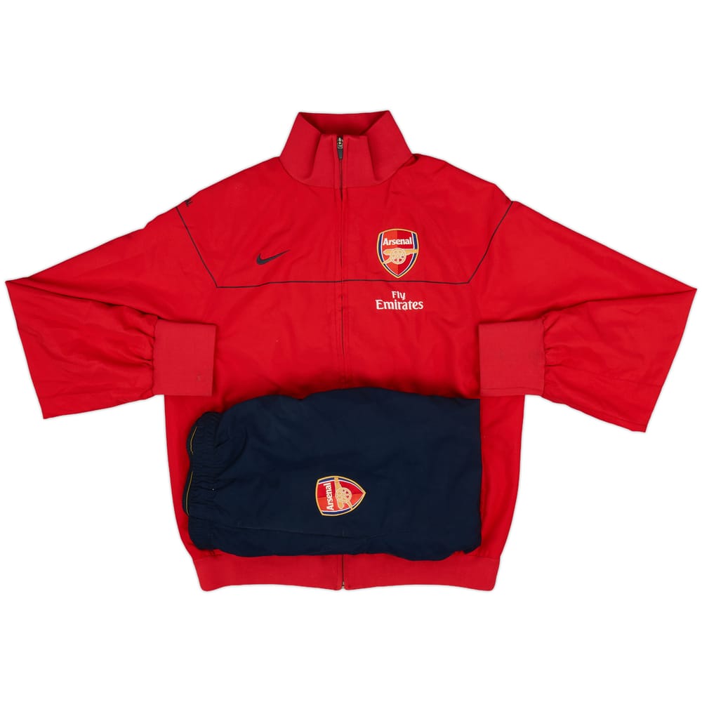 2008-09 Arsenal Nike Tracksuit - 8/10 - (M)