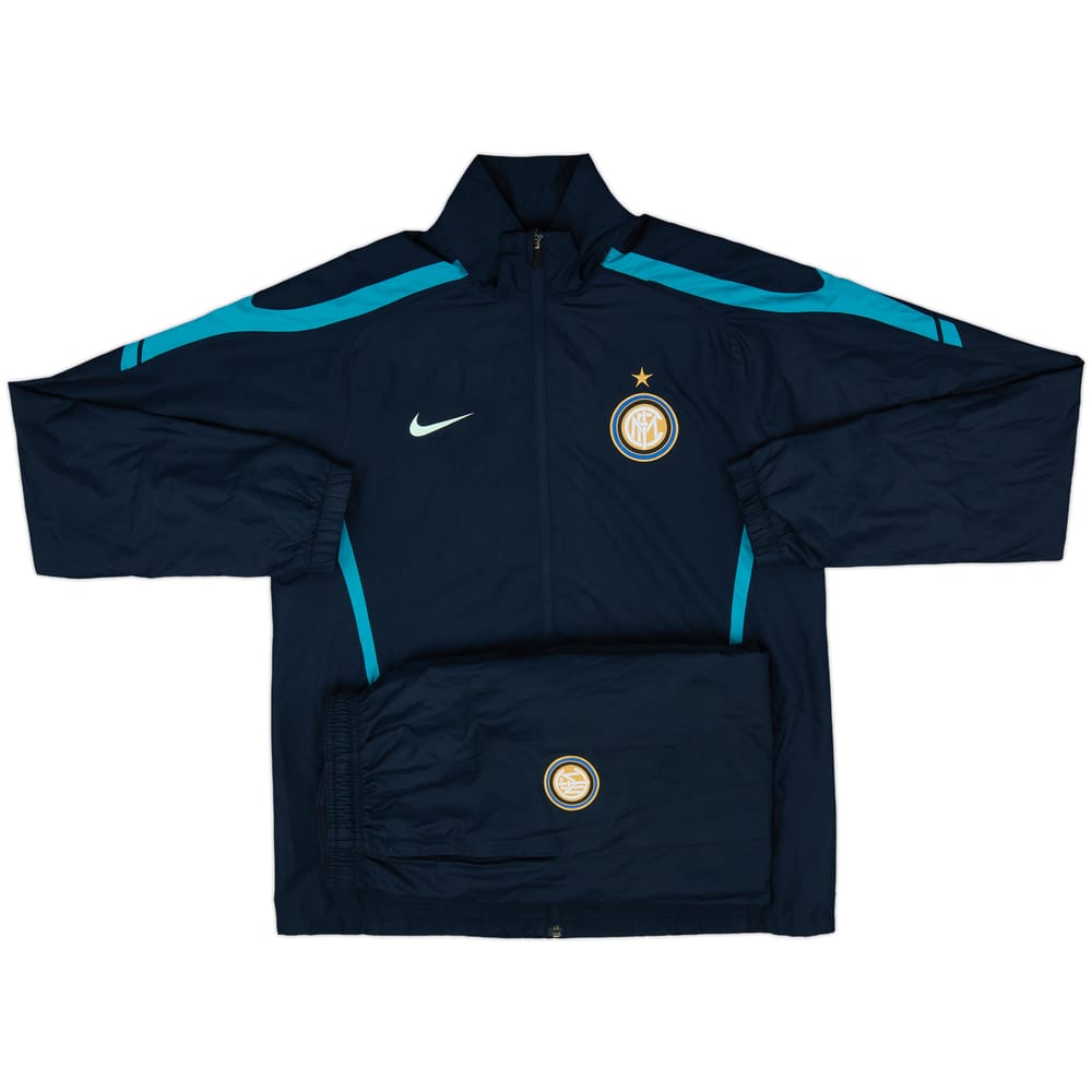 2010-11 Inter Milan Nike Tracksuit - 8/10 - (M)