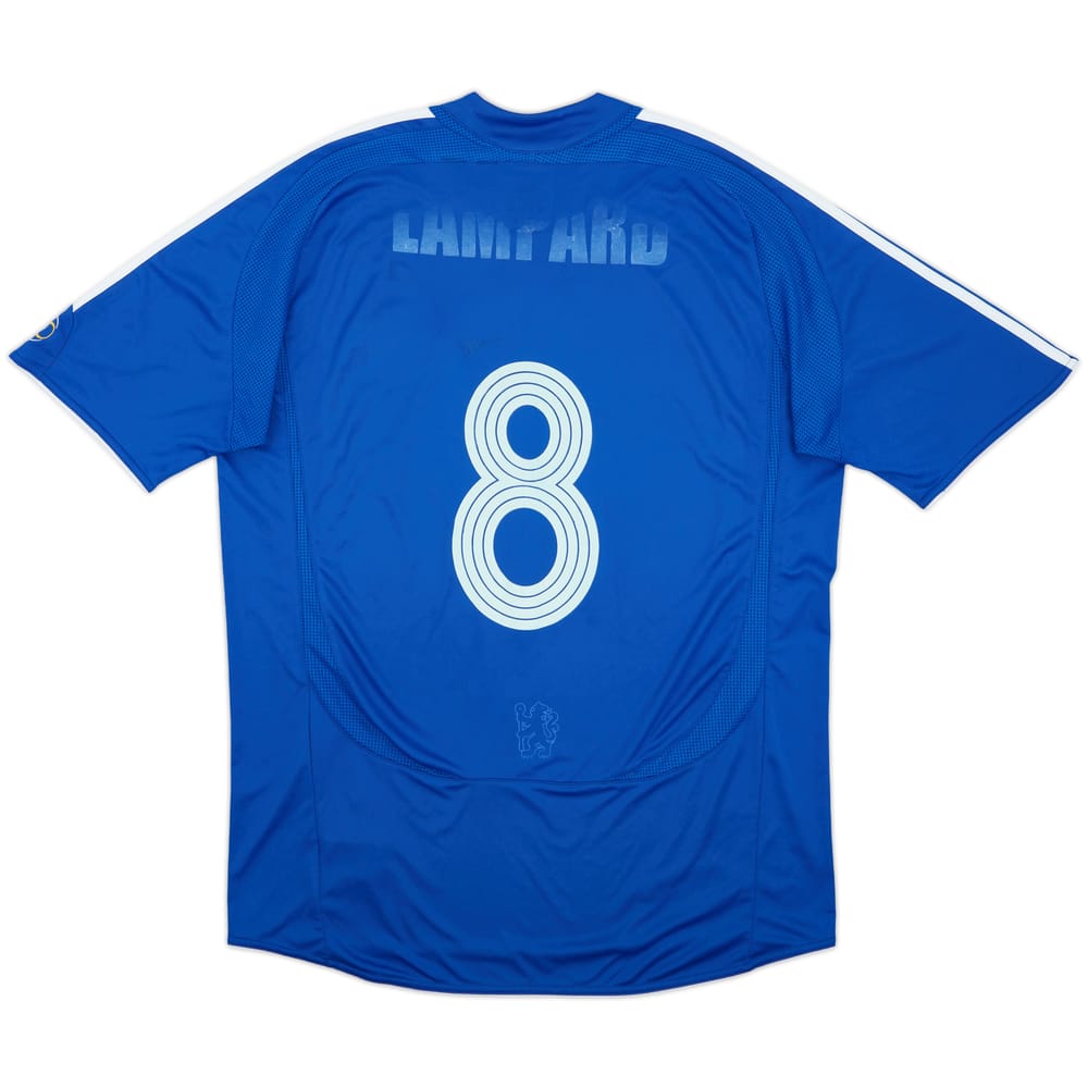 2006-08 Chelsea Home Shirt Lampard #8 - 4/10 - (XL)