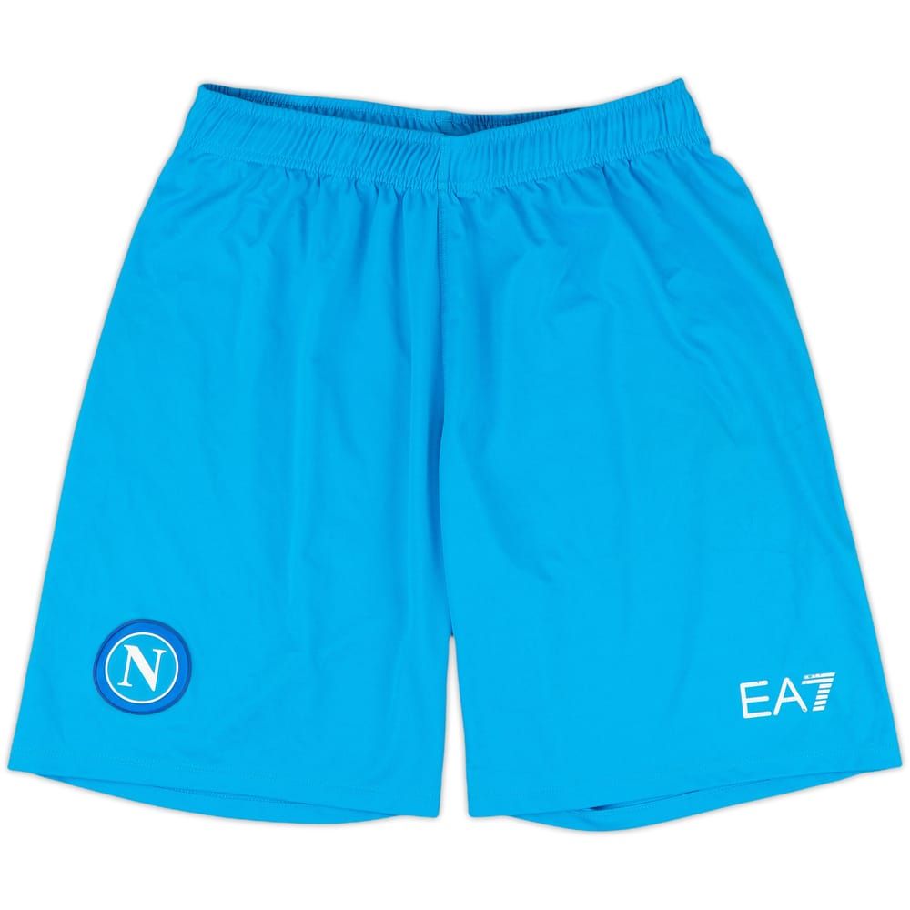2021-22 Napoli Alternative Home Shorts - 5/10 - (XXL)
