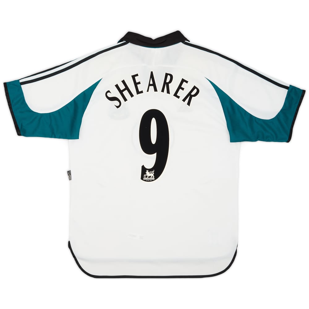 1999-00 Newcastle Away Shirt Shearer #9 - 9/10 - (L)