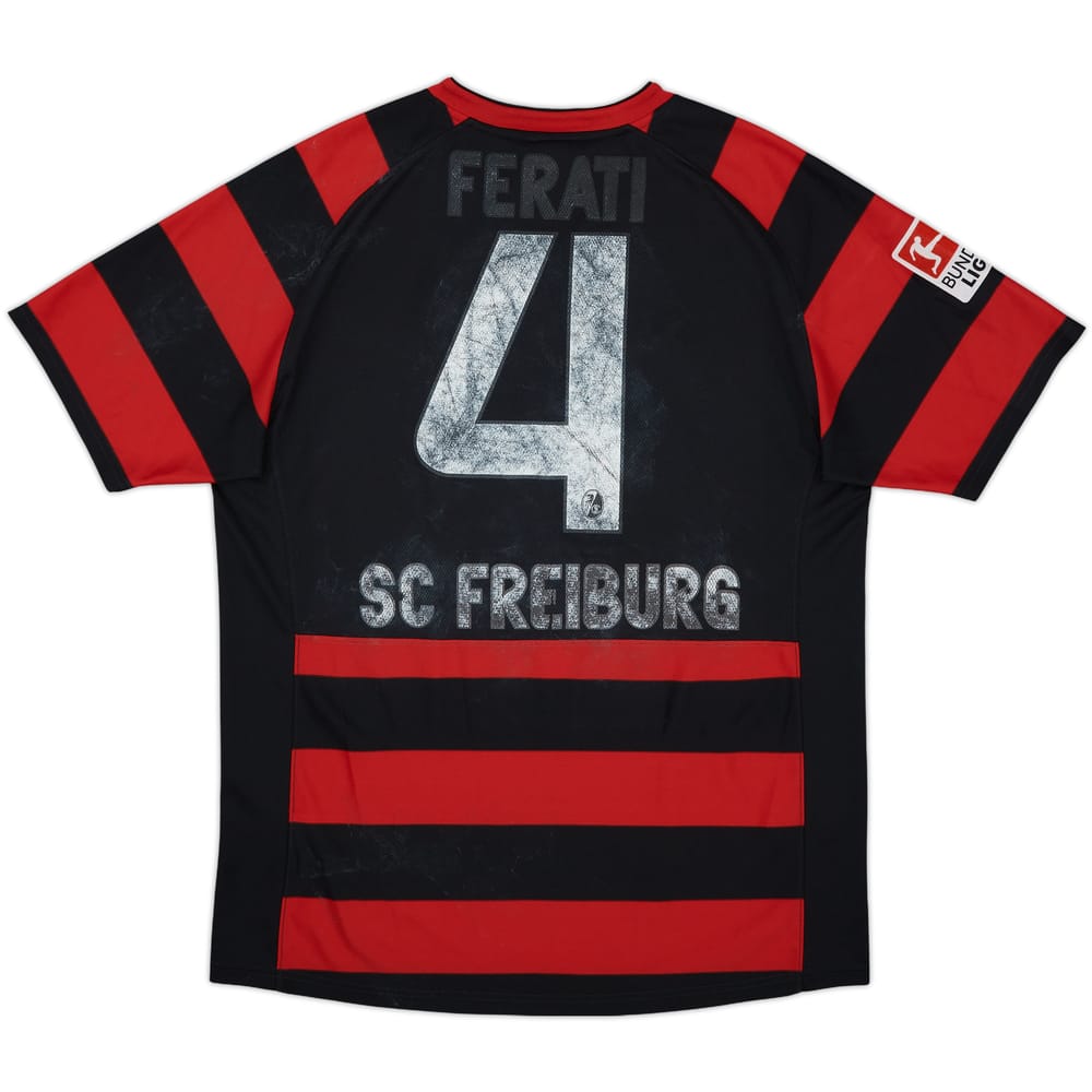 2011-12 Freiburg Home Shirt Ferati #4 - 3/10 - (L)