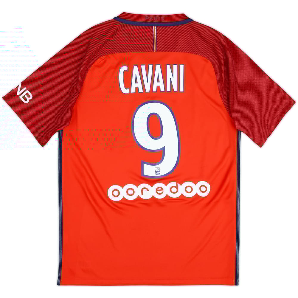 2016-17 Paris Saint-Germain Away Shirt Cavani #9 - 6/10 - (S)