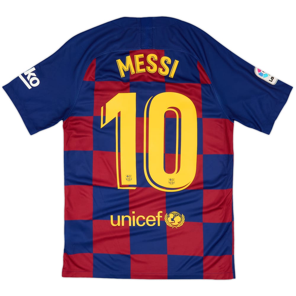 2019-20 Barcelona Home Shirt Messi #10 - 7/10 - (S)