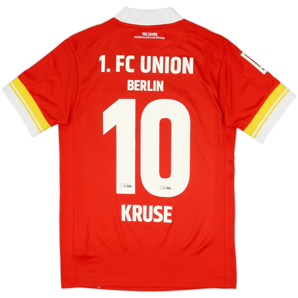 2020-21 Union Berlin Home Shirt Kruse #10 - 9/10 - (S)