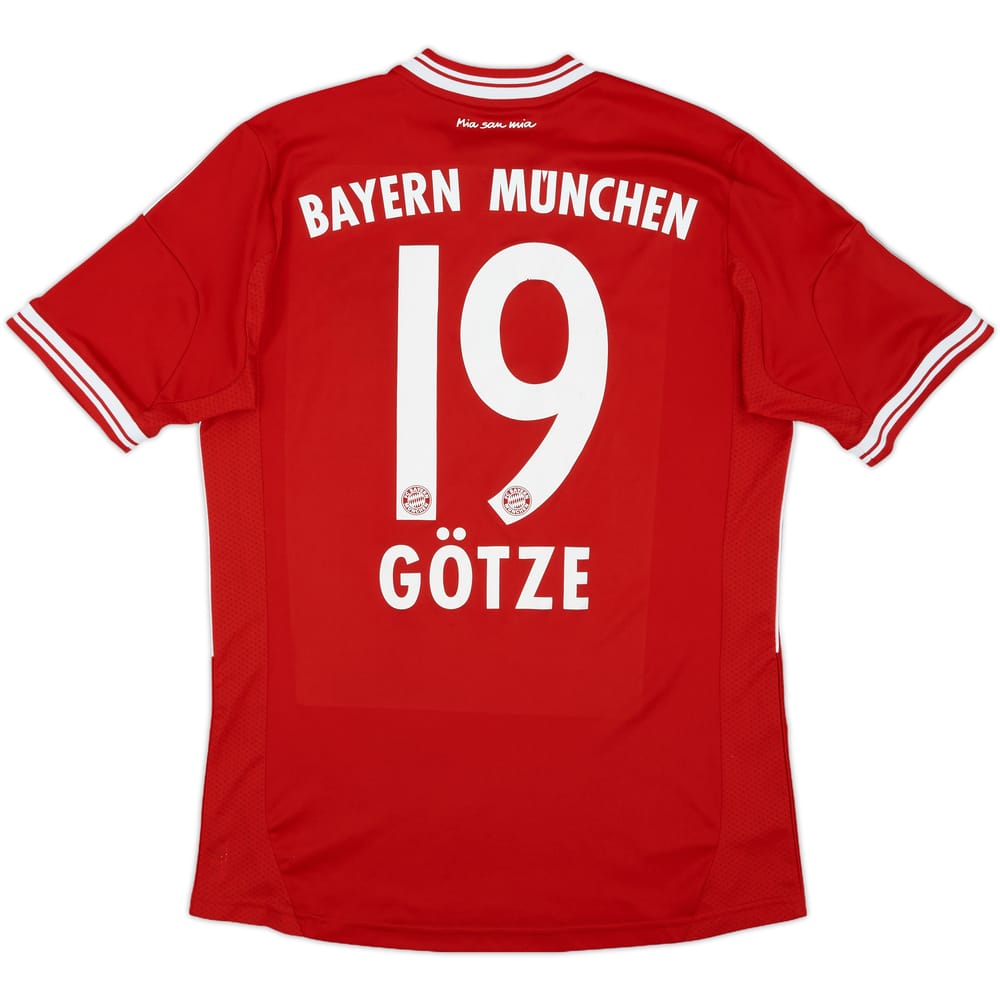 2013-14 Bayern Munich Home Shirt Gotze #19 - 7/10 - (XL.Boys)