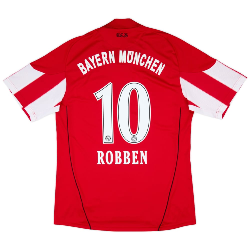 2010-11 Bayern Munich Home Shirt Robben #10