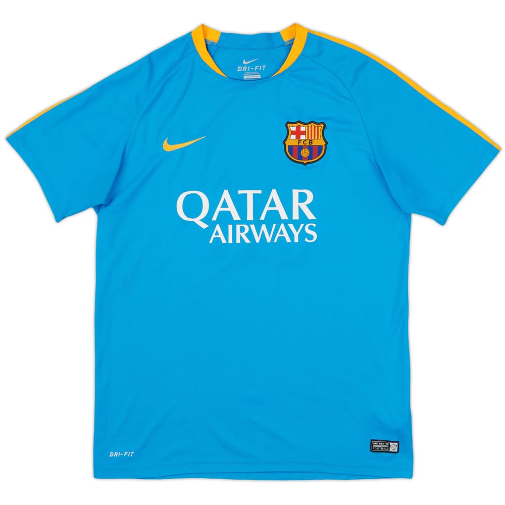 2015-16 Barcelona Nike Training Shirt - 8/10 - (L)