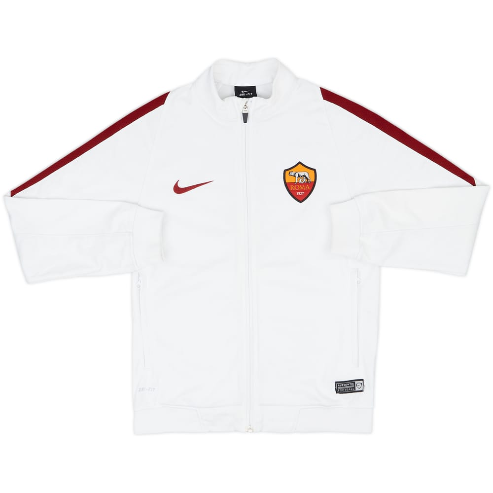 2015-16 Roma Nike Track Jacket - 8/10 - (S.Boys)