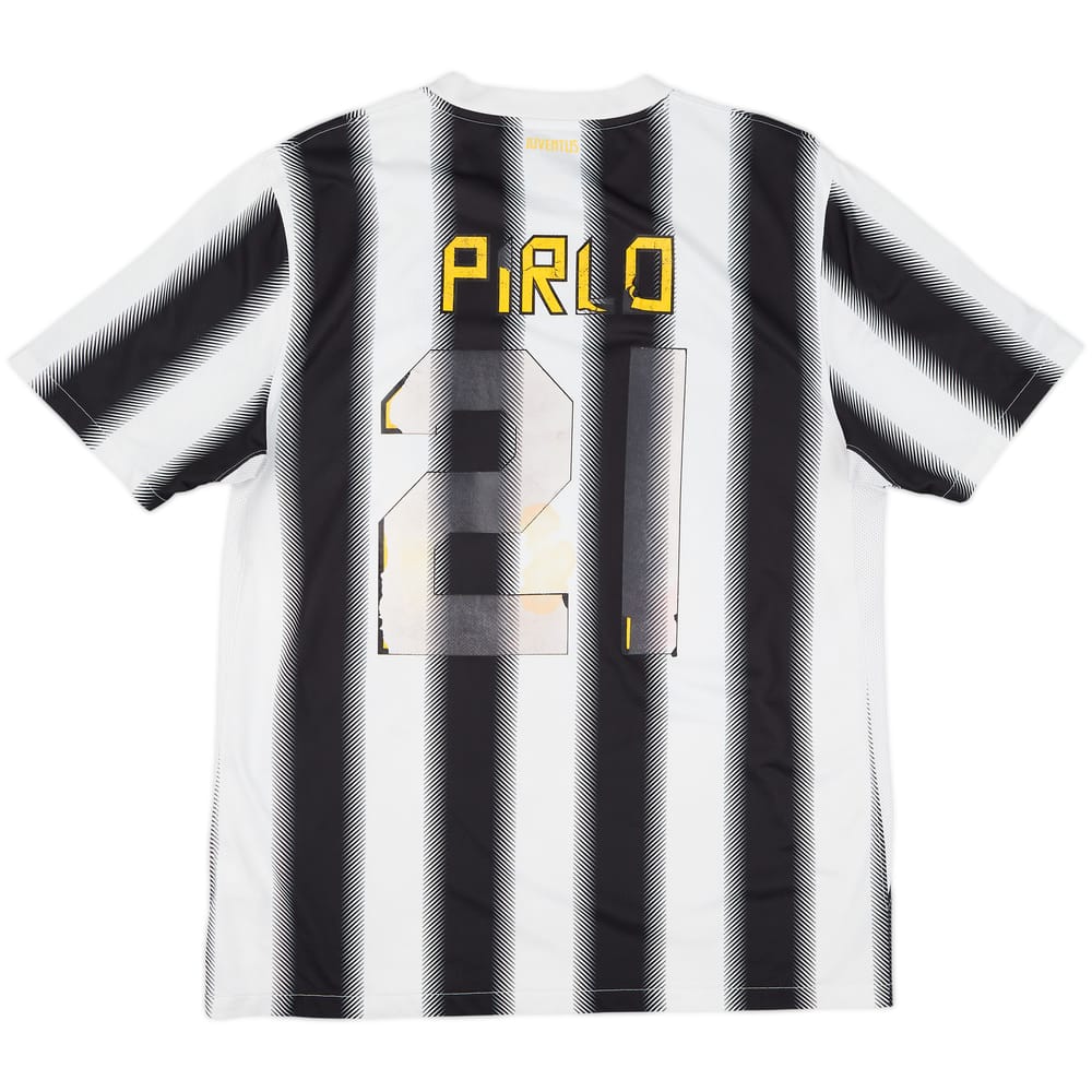 2011-12 Juventus Home Shirt Pirlo #21 - 3/10 - (L)