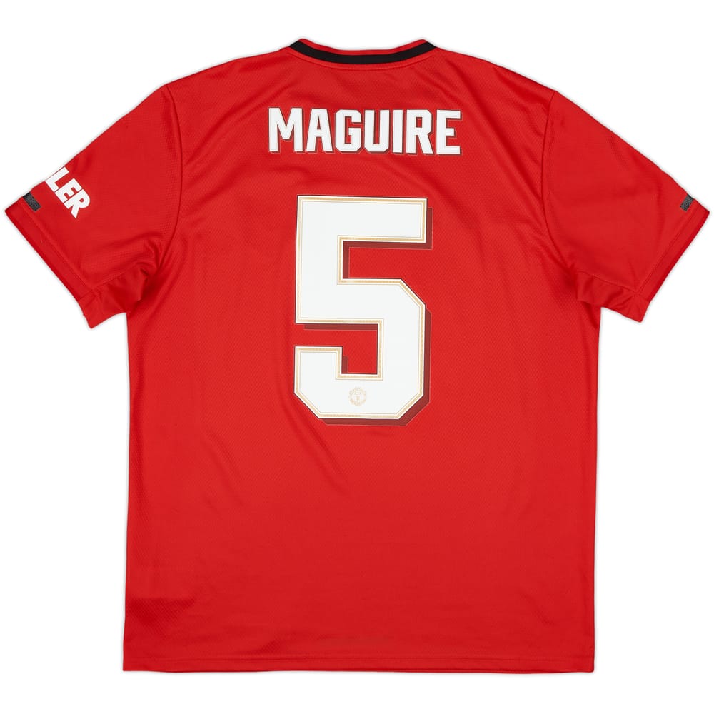 2019-20 Manchester United Home Shirt Maguire #5 - 7/10 - (L)