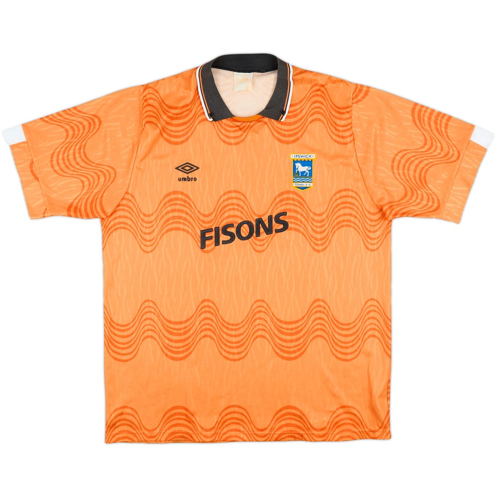 1989-92 Ipswich Away Shirt - 8/10 - (XL)