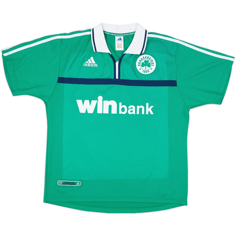 2000-01 Panathinaikos Home Shirt - 7/10 - (S)