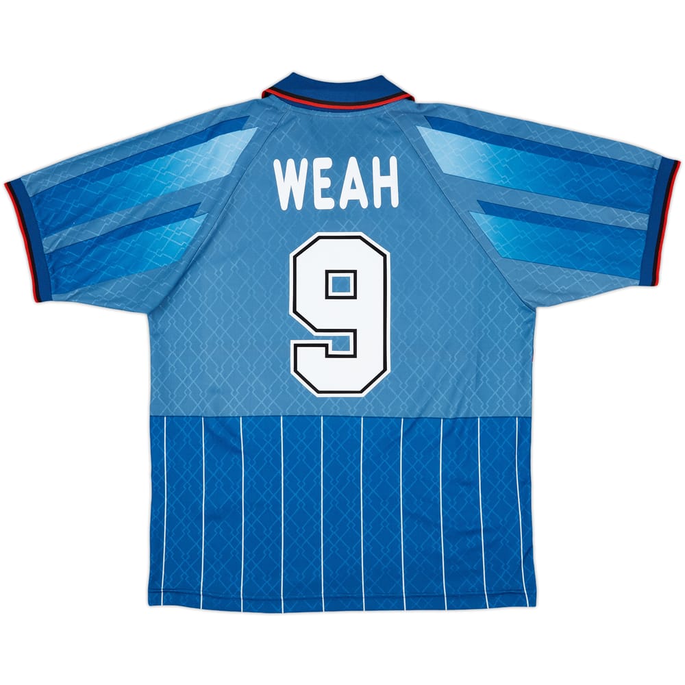1995-96 AC Milan Fourth Shirt Weah #9 - 9/10 - (XL)