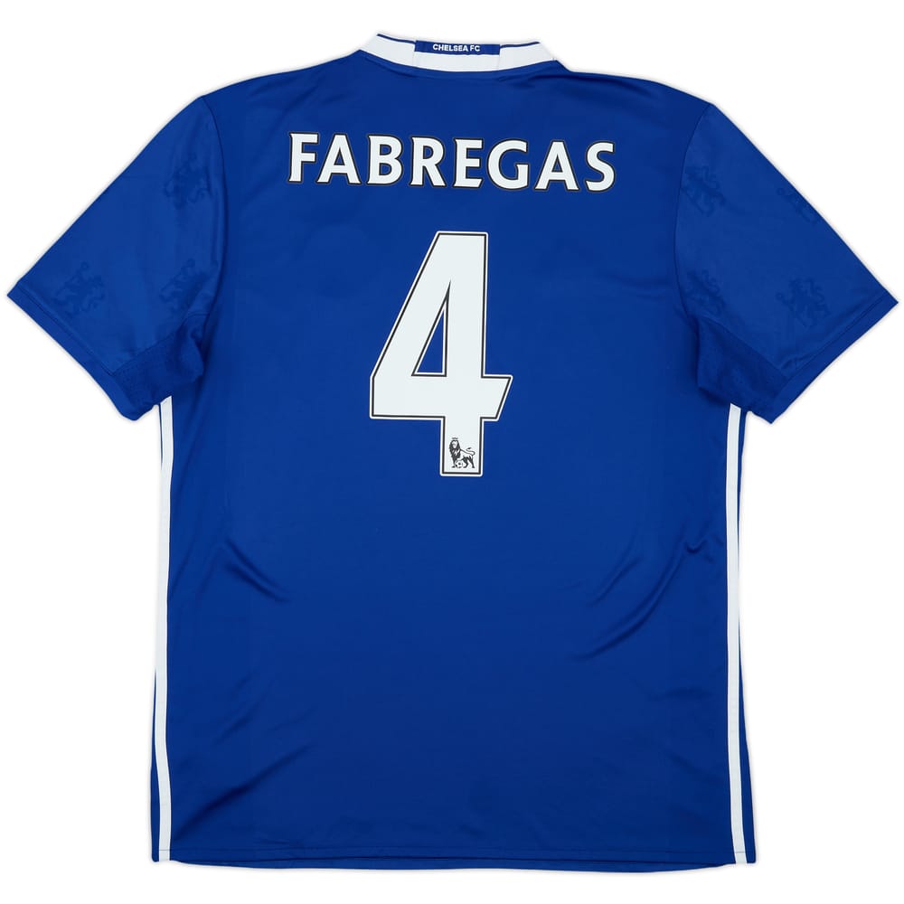 2016-17 Chelsea Home Shirt Fabregas #4 - 10/10 - (L)